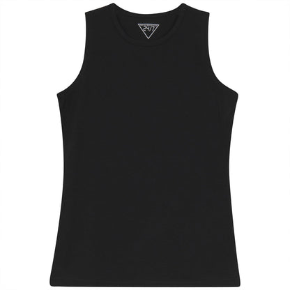 Basic Sleeveless Top Black