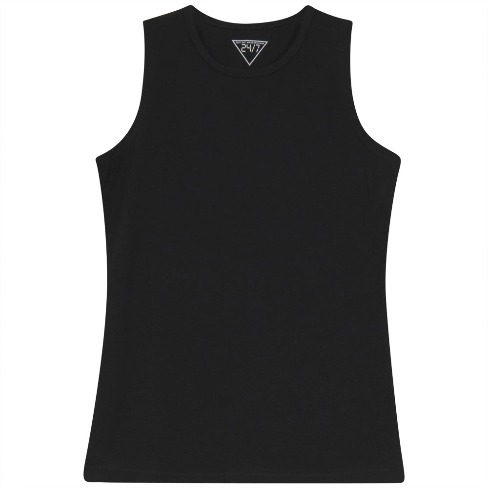 Basic Sleeveless Top Black