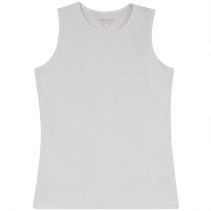 Basic Sleeveless Top White
