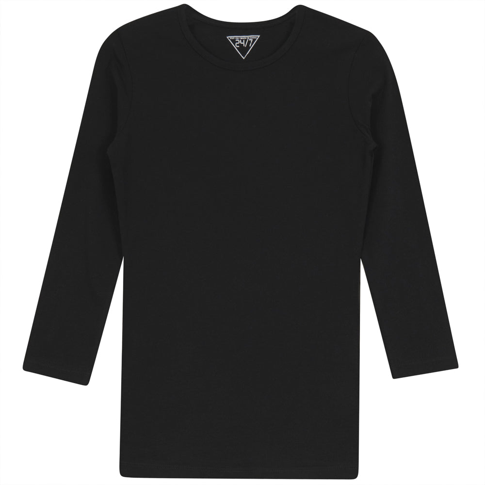 3/4 Crewmeck T-Shirt White