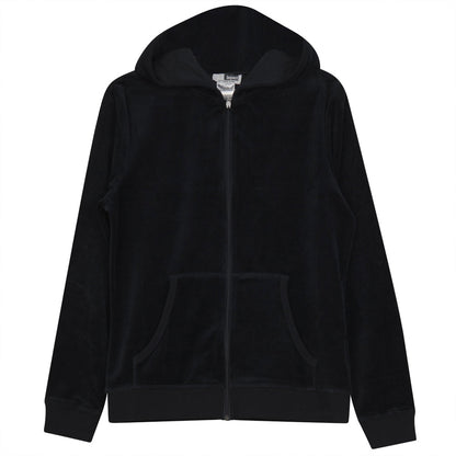 Long Sleeves Hoodie Cardigan Dark Navy