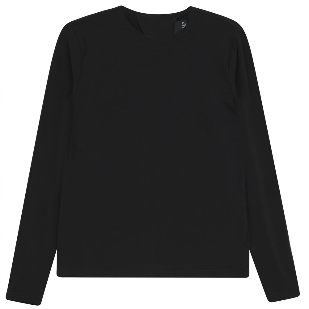 Long Sleeves T-Shirt With Button