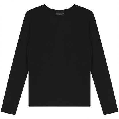 Basic Modal T-Shirt Black