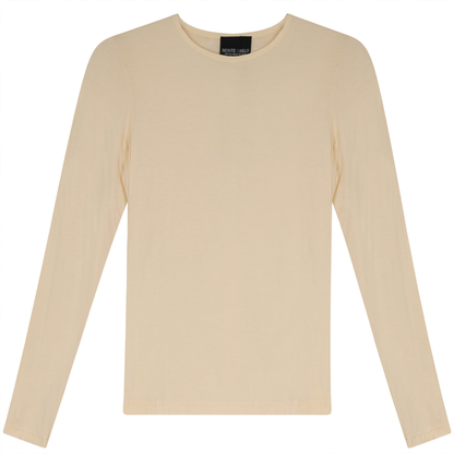 Basic Modal T-Shirt Cream