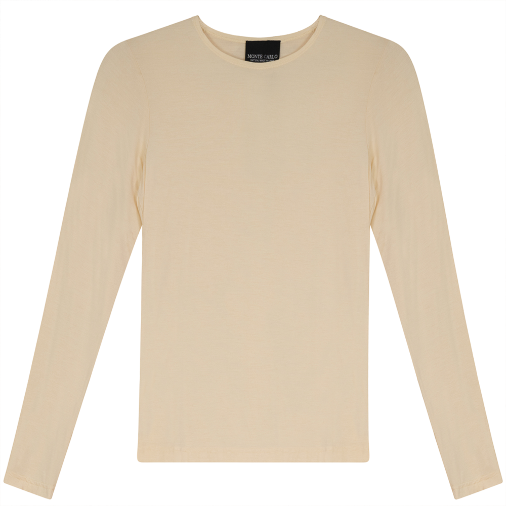 Basic Modal T-Shirt Cream