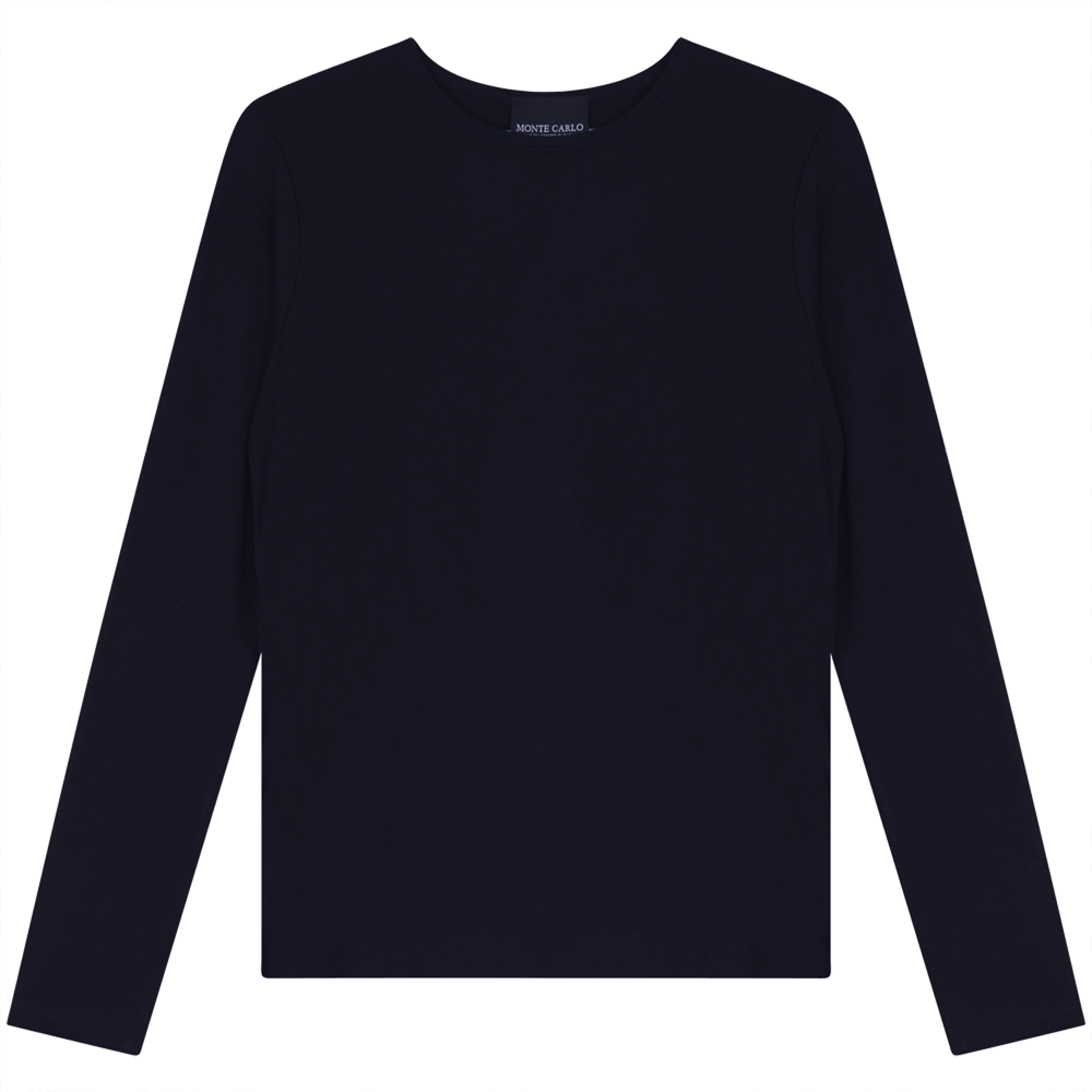 Basic Modal T-Shirt Dark Navy