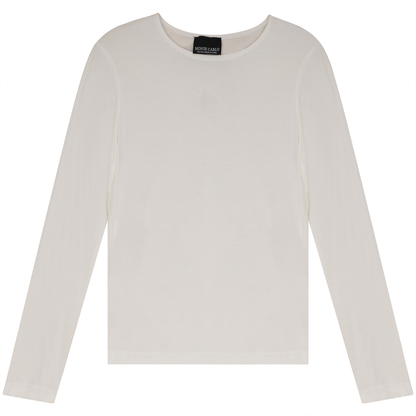 Basic Modal T-Shirt Off White