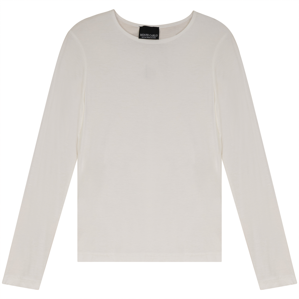 Basic Modal T-Shirt Off White