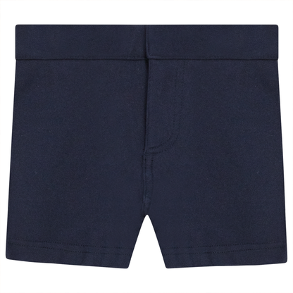 Stretch Short Skinny Pants Dark Navy