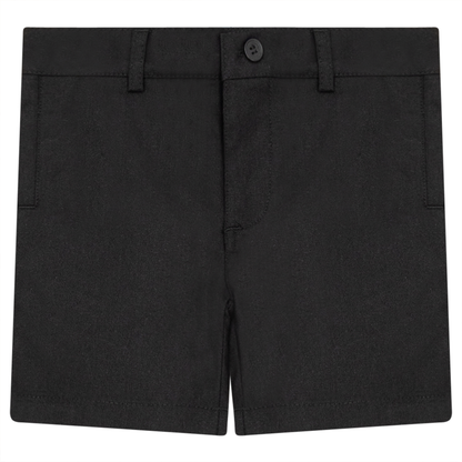 Linen Short Pant Black