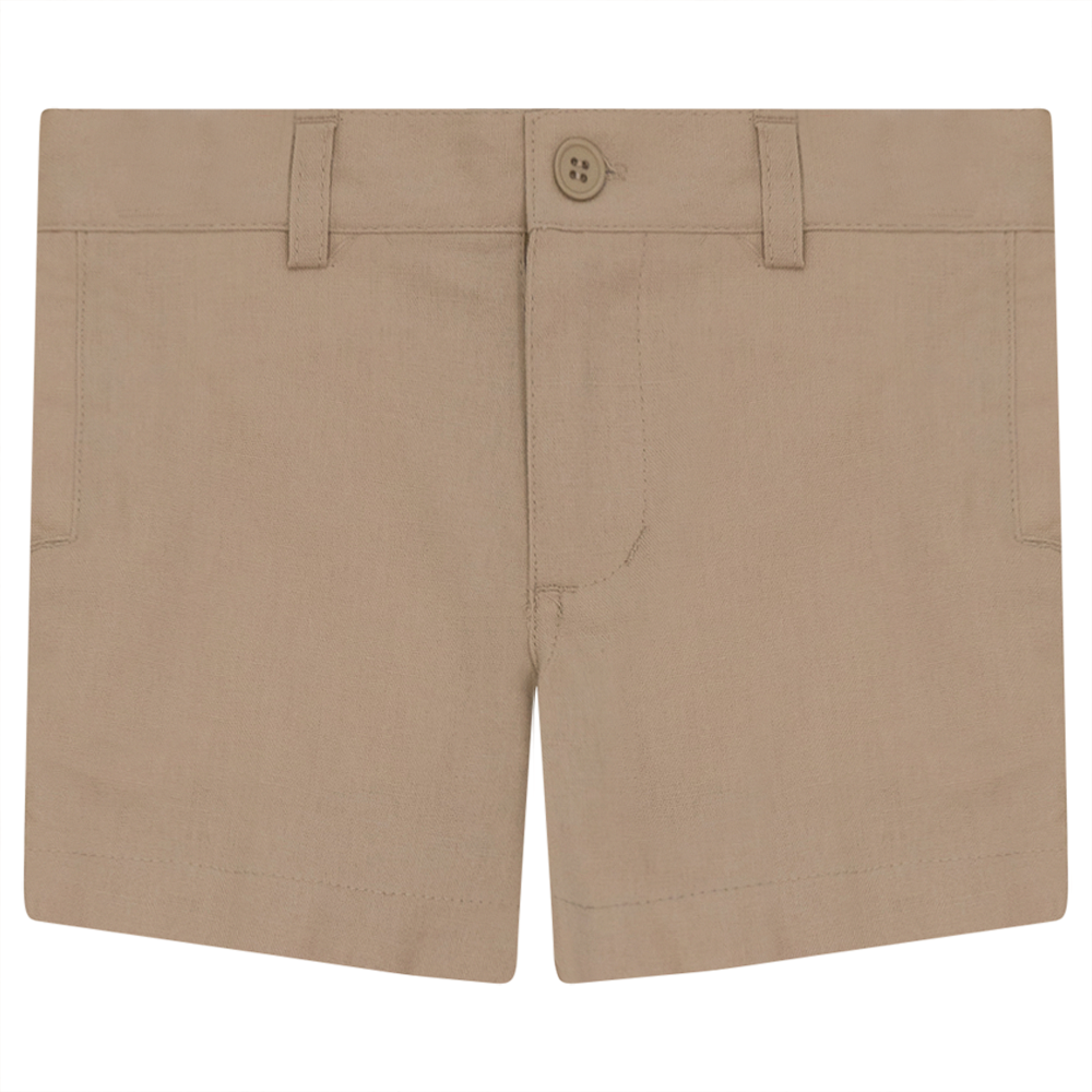 Linen Short Pant Oatmeal