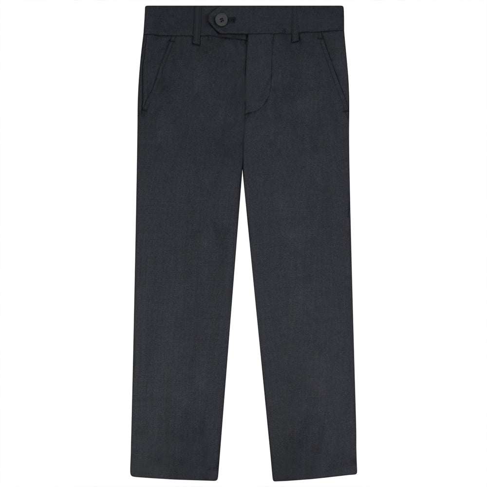Skinny Fit Dress Pants Charcoal