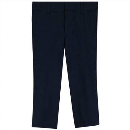 Skinny Fit Dress Pants Cobalt