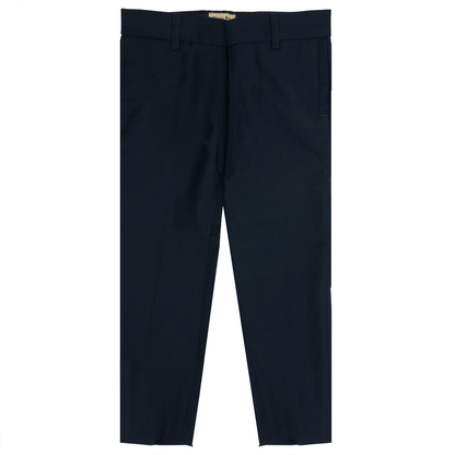 Skinny Fit Dress Pants Navy