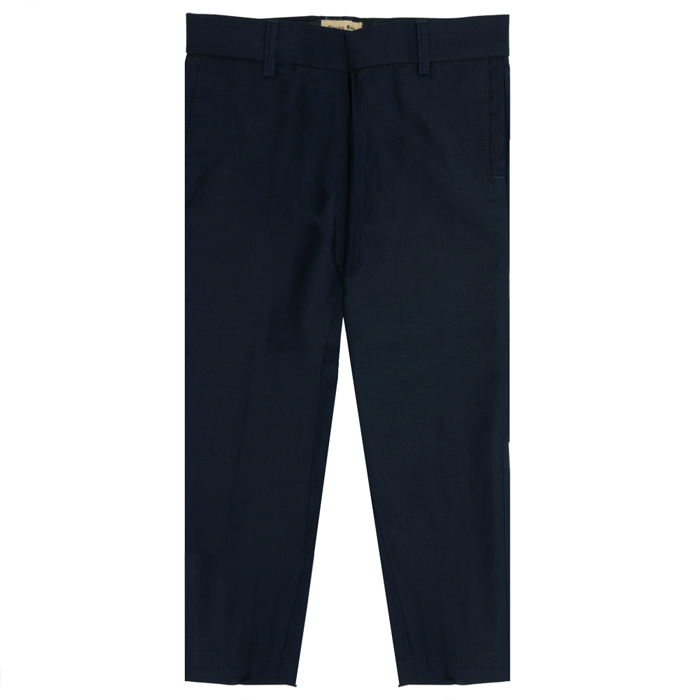 Skinny Fit Dress Pants Navy