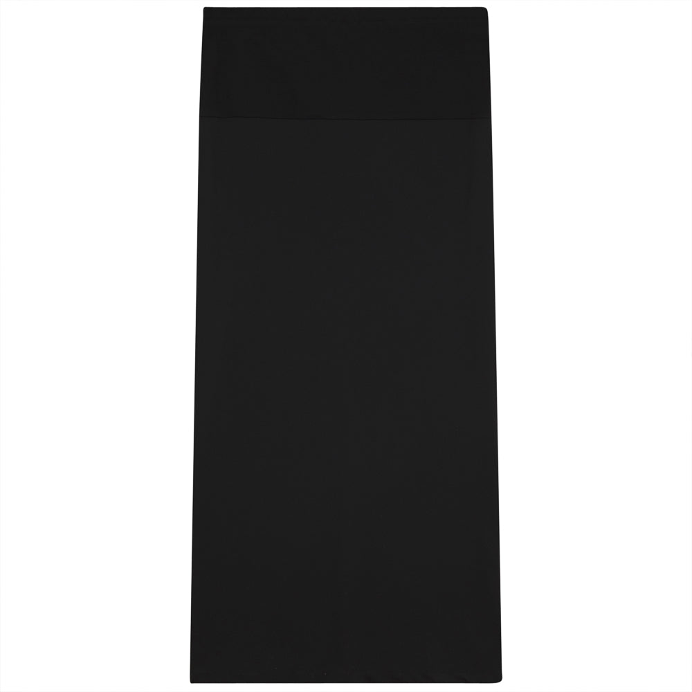 Long Maternity Skirt Black
