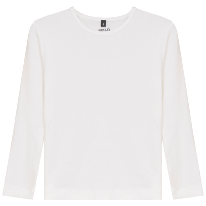 Thin Rib Shell Shirt White
