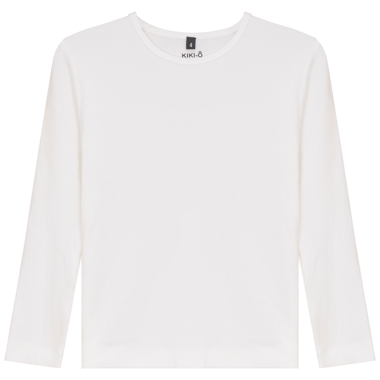 Thin Rib Shell Shirt White