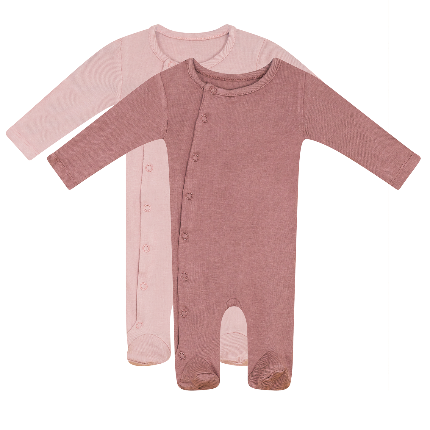 Snap Down Onesie Assorted Pink