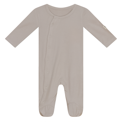 Snap Down Onesie Dark Almond