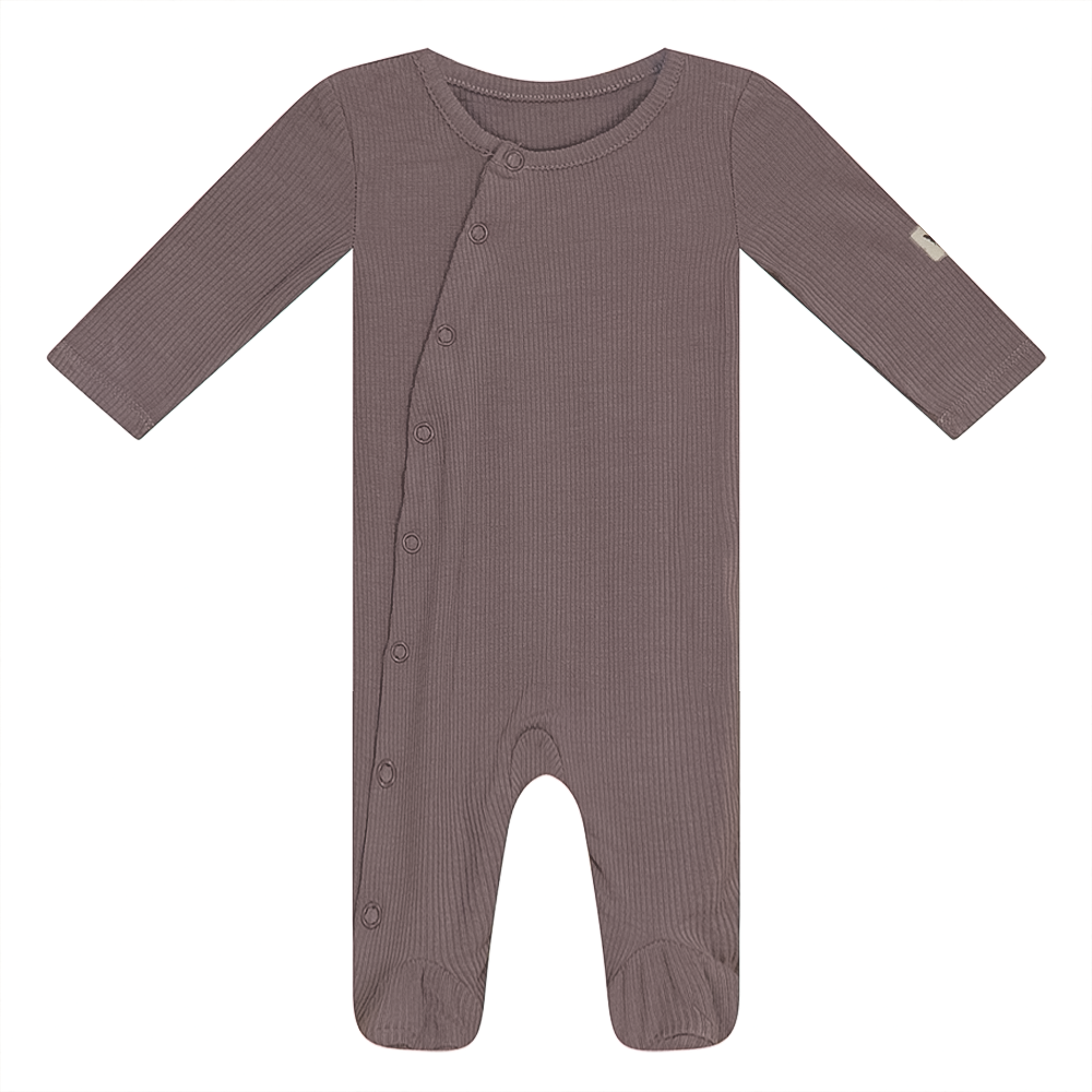 Rib Onesie Mink