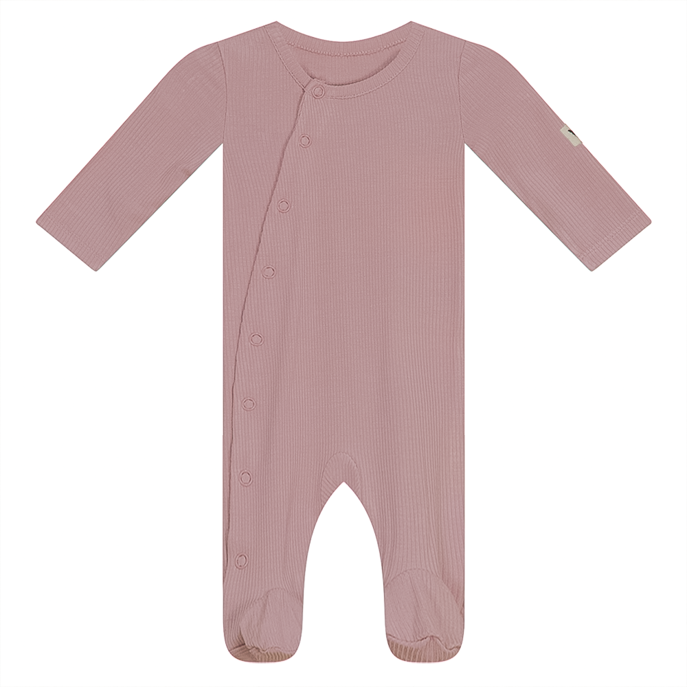 Rib Onesie Petal