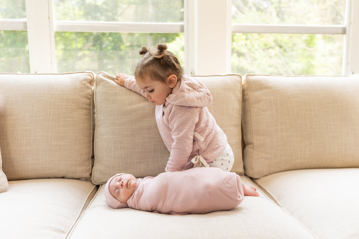 Bebe Bella Ribbed Blanket & Hat Set