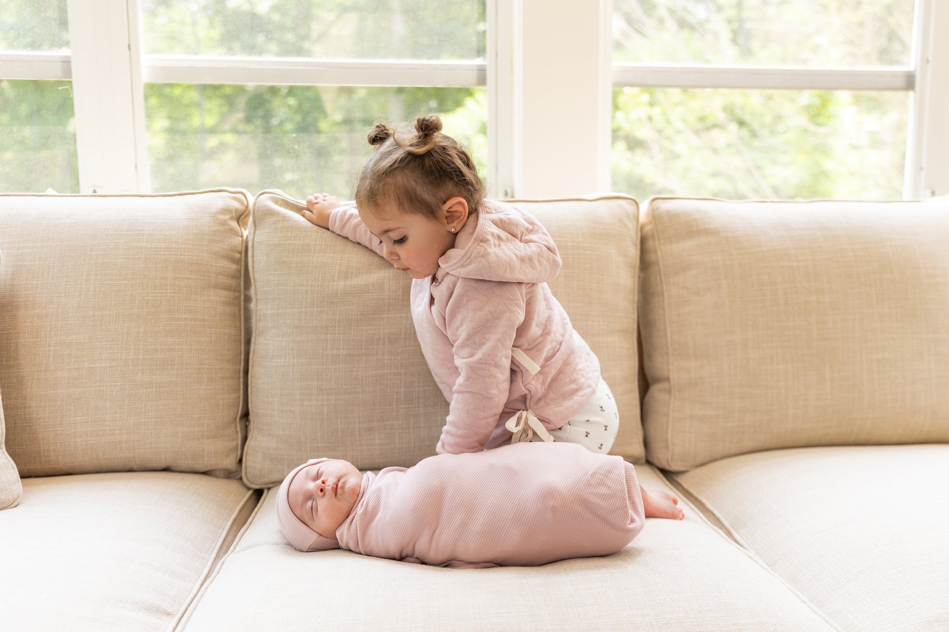 Bebe Bella Ribbed Blanket & Hat Set