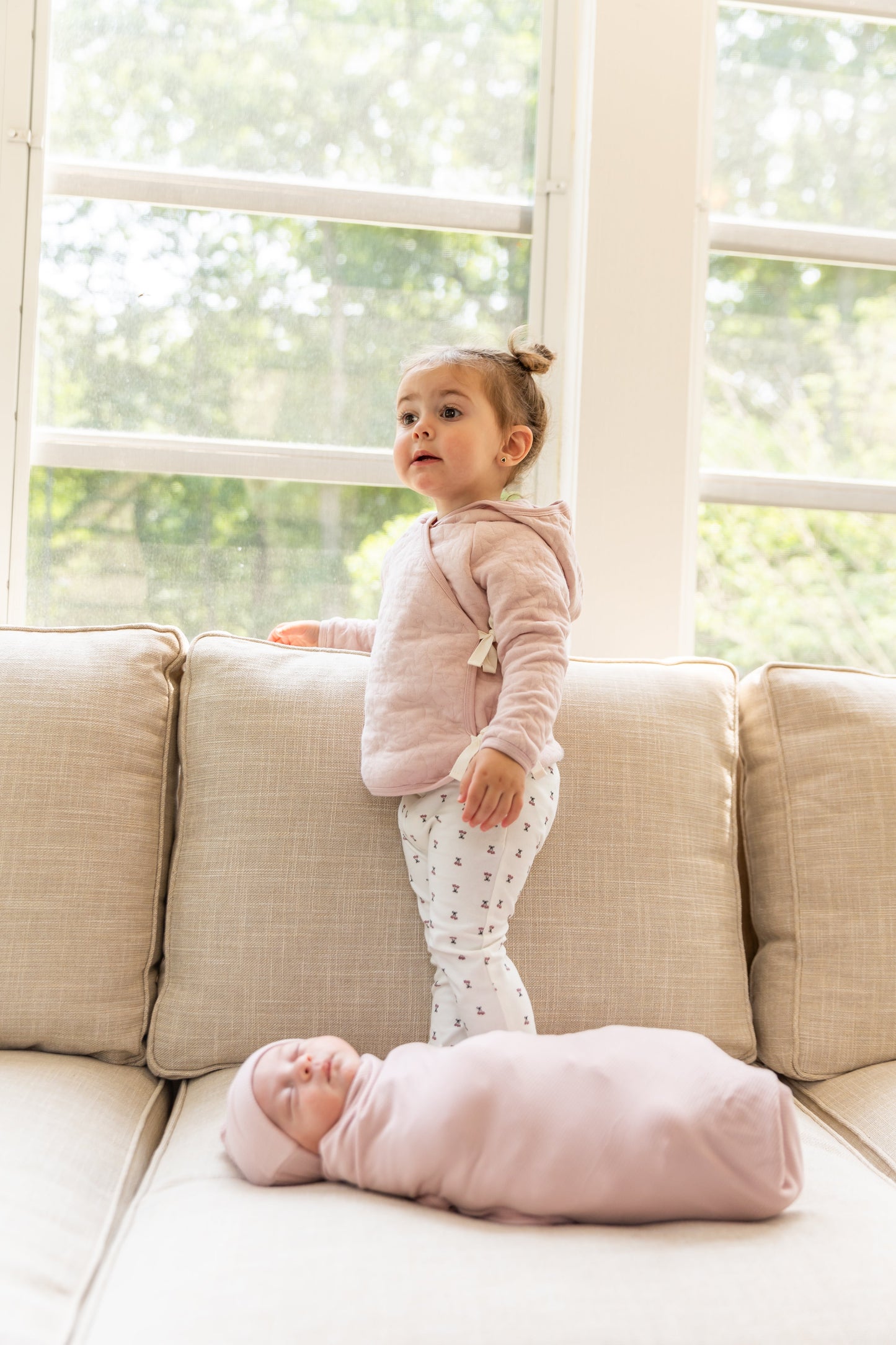 Bebe Bella Ribbed Blanket & Hat Set