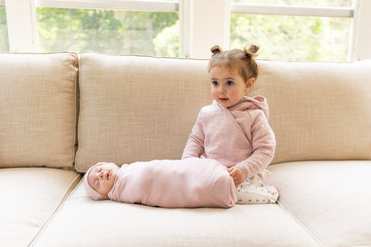 Bebe Bella Ribbed Blanket & Hat Set