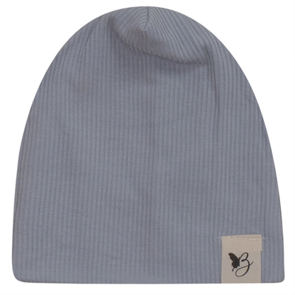Bebe Bella Ribbed Hat Blue
