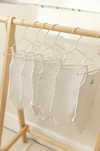 Pointelle Undershirt With Cherry Print