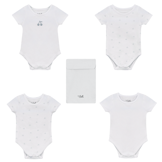 Cherry Print Undershirt Set