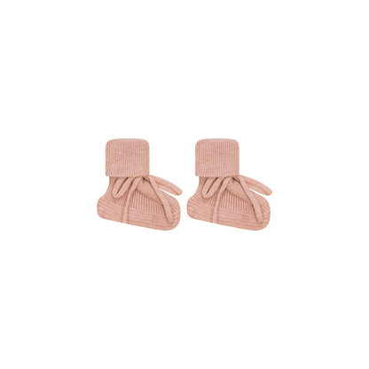 knitted Footies Petal Mix New Born