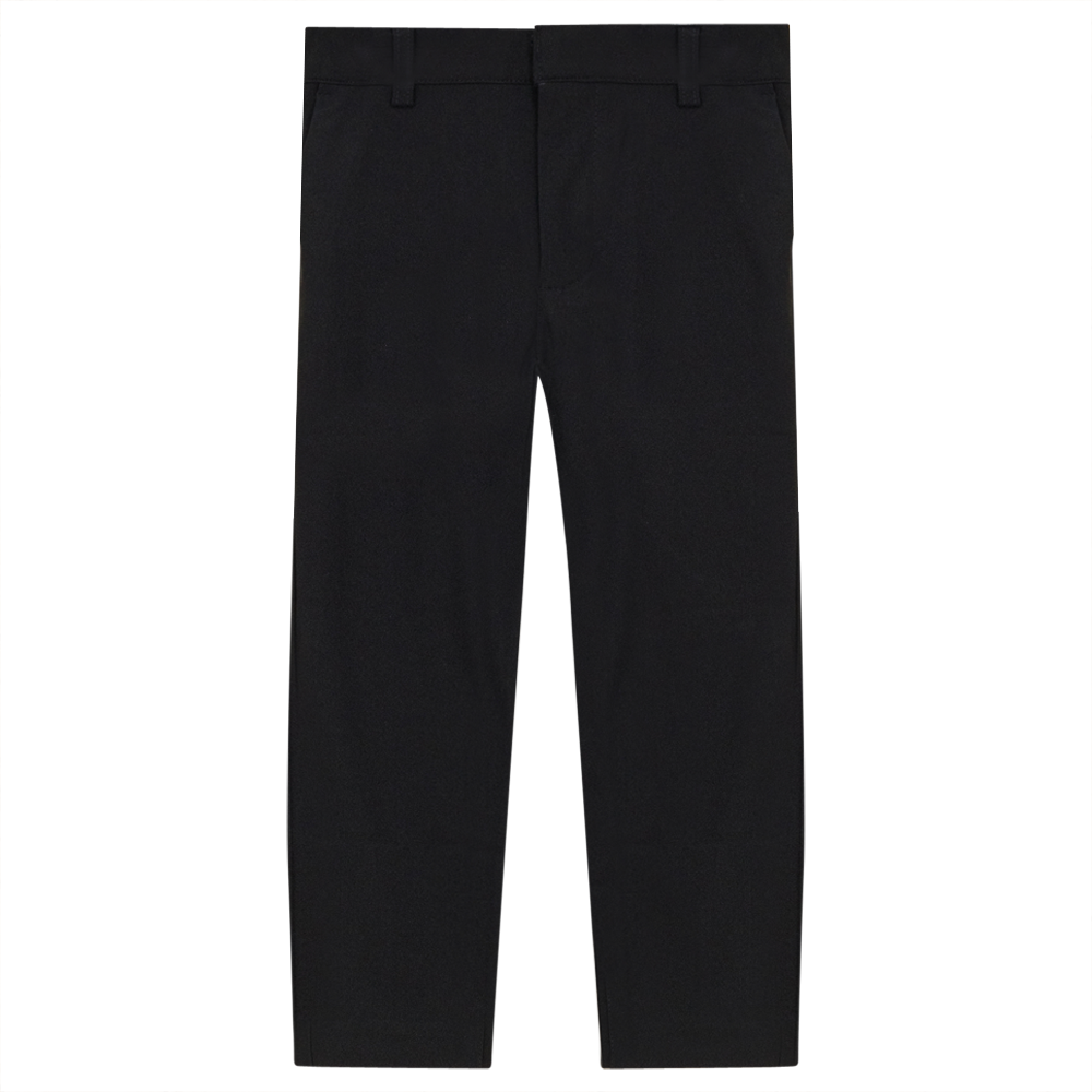 Slim Fit Pants Black