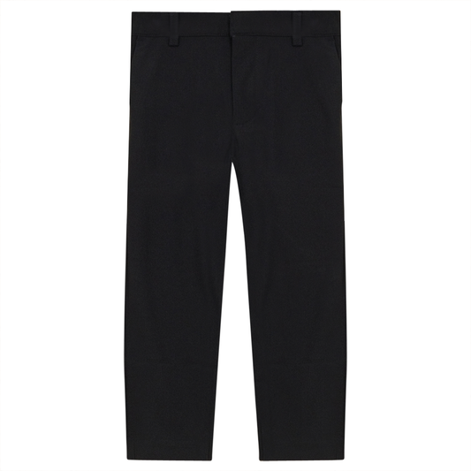 Slim Fit Pants Black