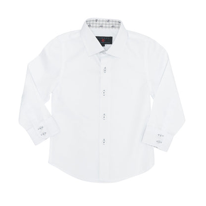 Long Sleeve Dress Shirt Grey