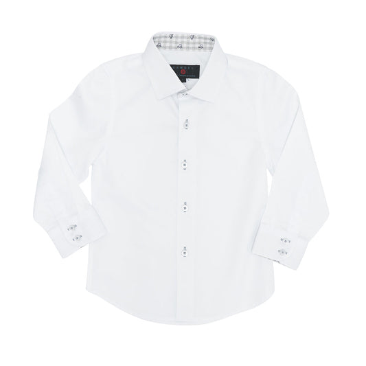 Long Sleeve Dress Shirt Grey