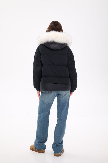 Genuine Fur Down Fill Parka