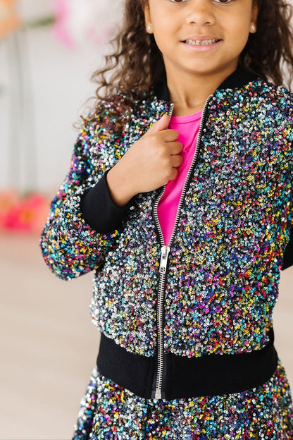 SALE Confetti Sequin Jacket