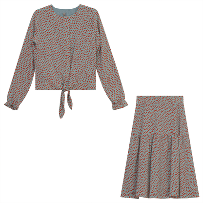 Printed Matching 2 Piece Set Print