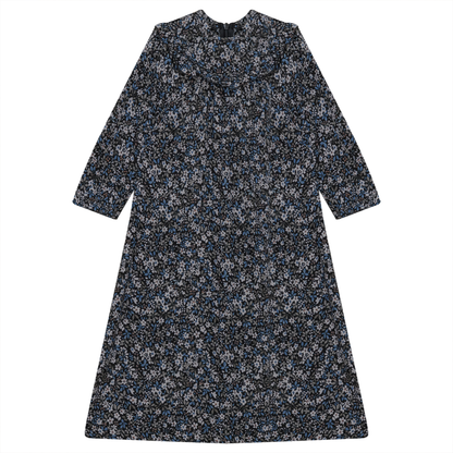 Floral Print Dress with Ruffles