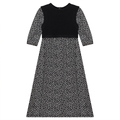 Dress With Insert Vest