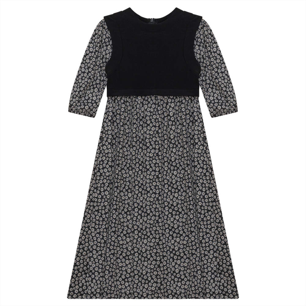 Dress With Insert Vest