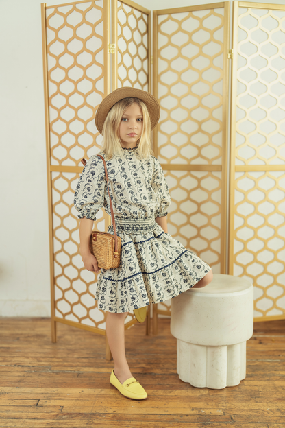 2 Pc Girls Top and Dress