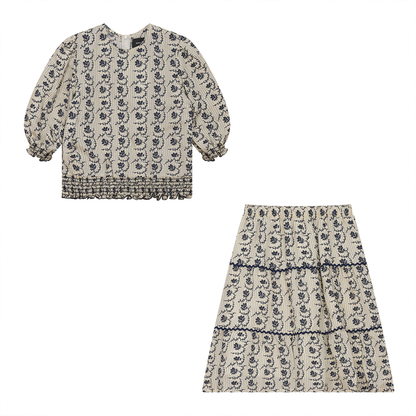 2 Pc Girls Top and Dress