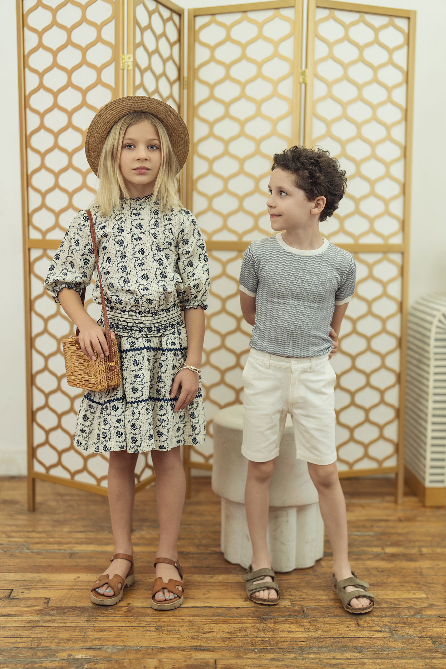 2 Pc Girls Top and Dress