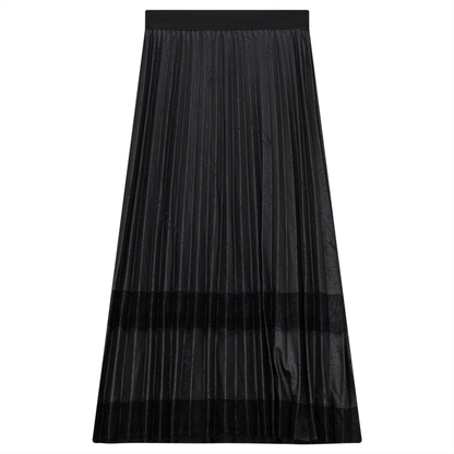 MIDI Length Skirt Black