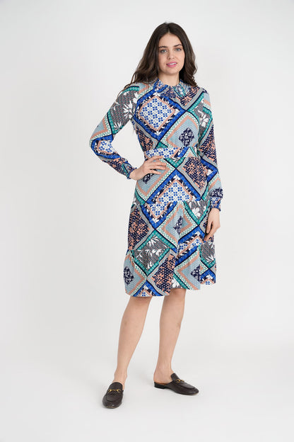 Pattern Print Dress