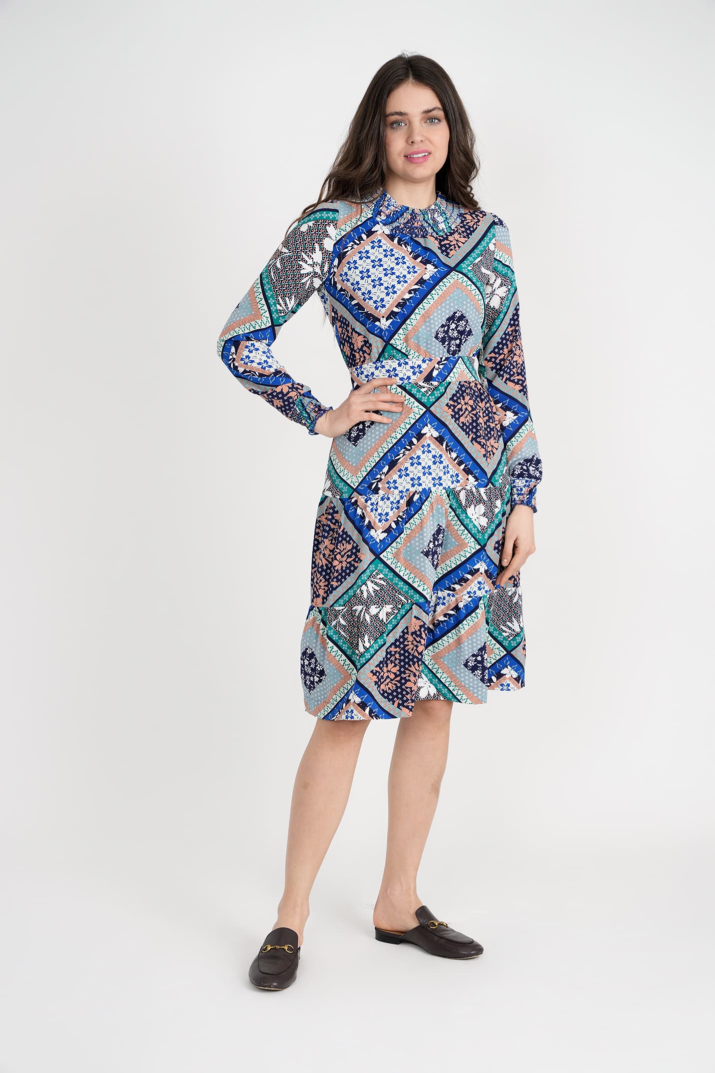 Pattern Print Dress